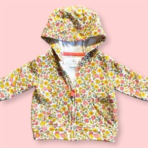 Flower Zip-Up Hoodie. 3mo